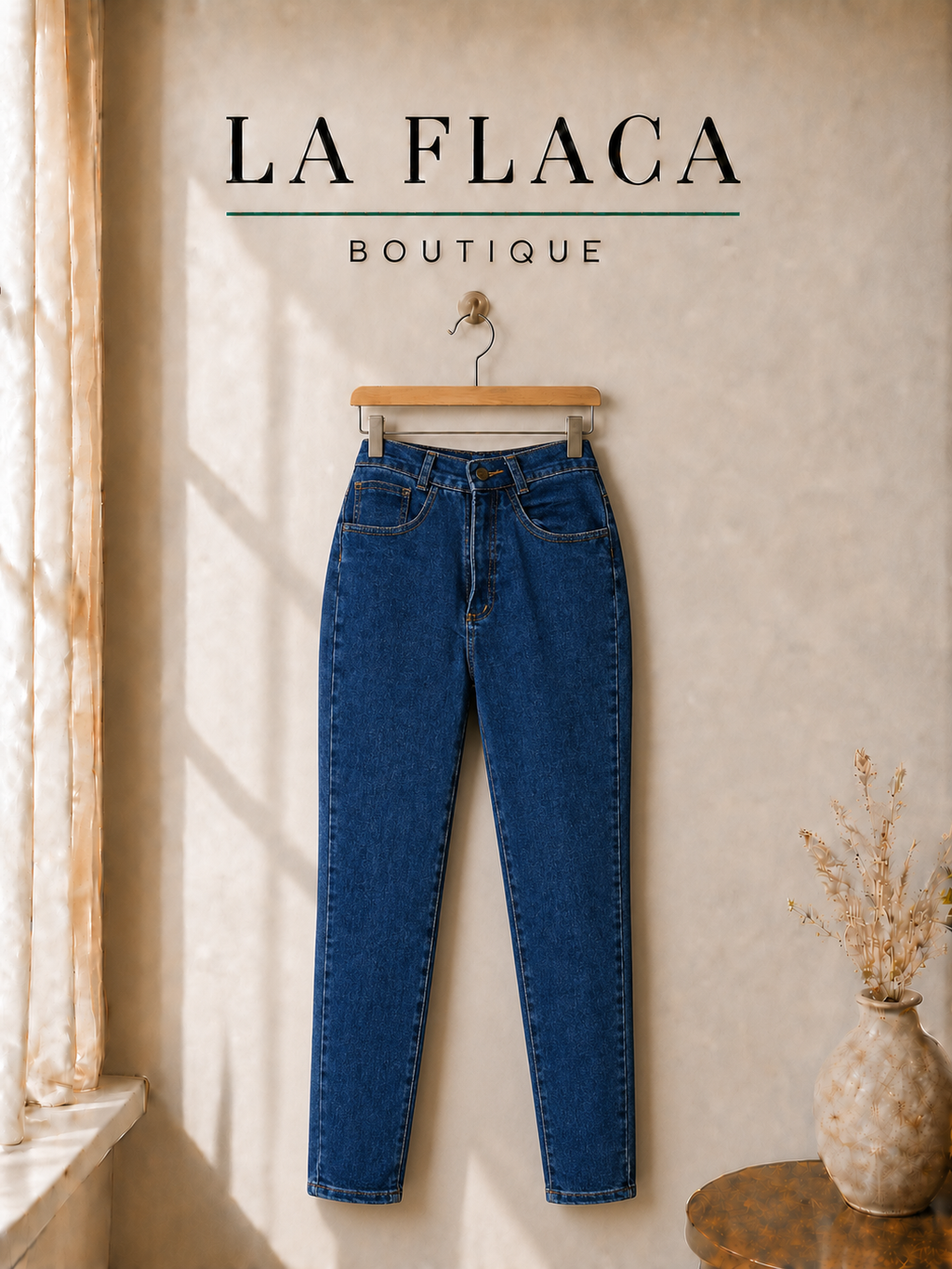 Jean skinny LF mezclilla azul