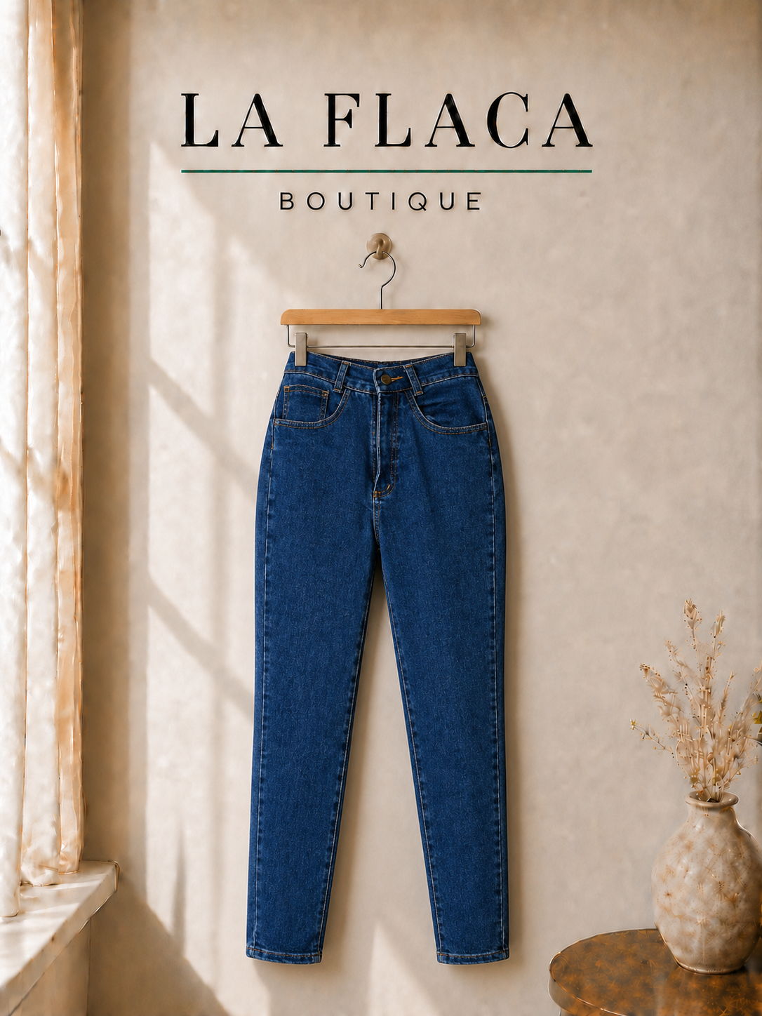 Jean skinny LF mezclilla azul