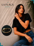 Pulsera Dorada con Zirconias