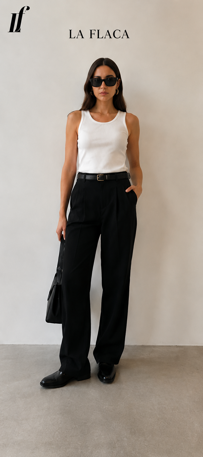 Pantalón de vestir LF negro