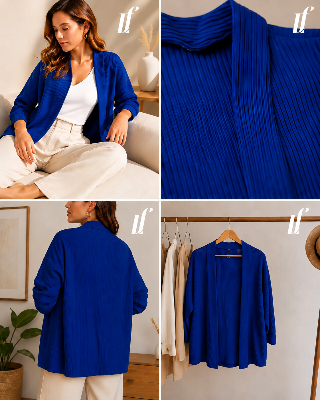 Cárdigan Azul LF