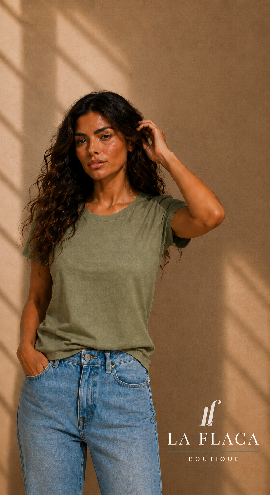 Camiseta Basic LF Verde Oliva