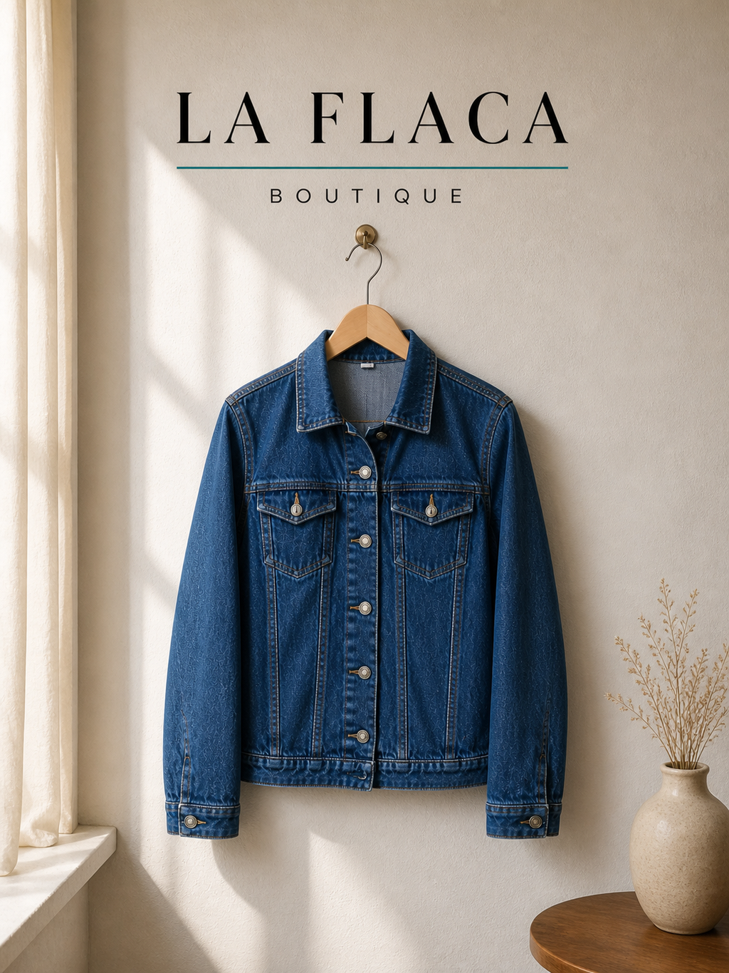 Chaqueta Denim Clásica LF Azul Claro