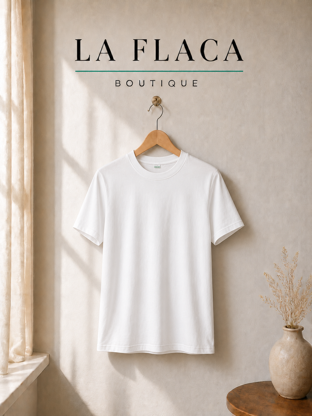 Camiseta Basic LF Blanca