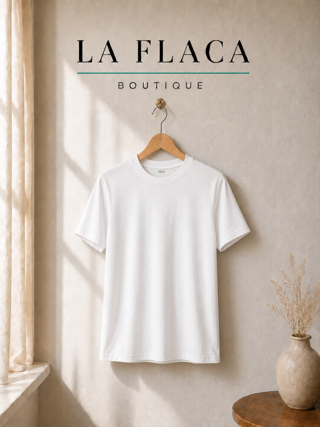 Camiseta Basic LF Blanca
