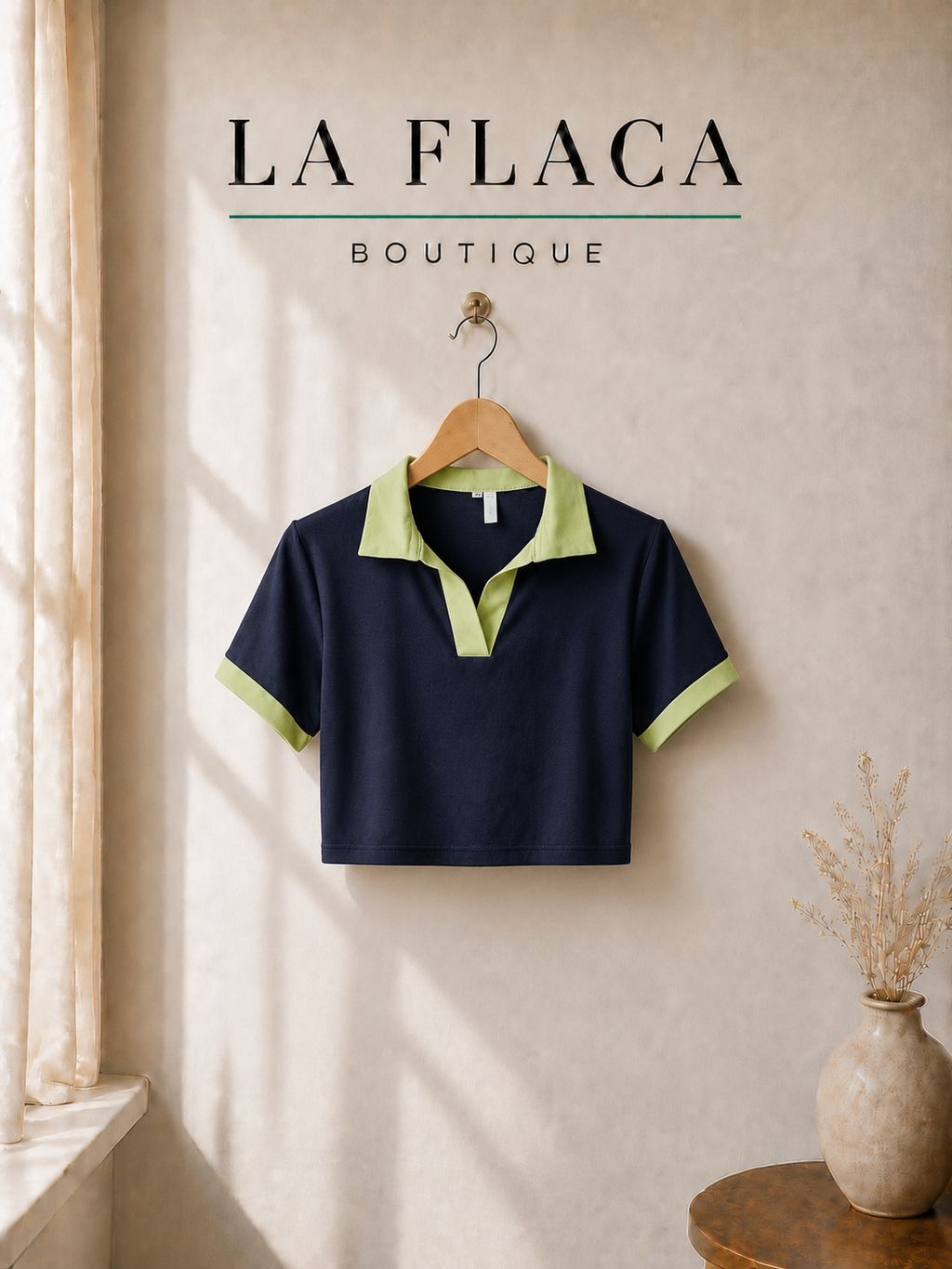 Blusa Polo LF Negra