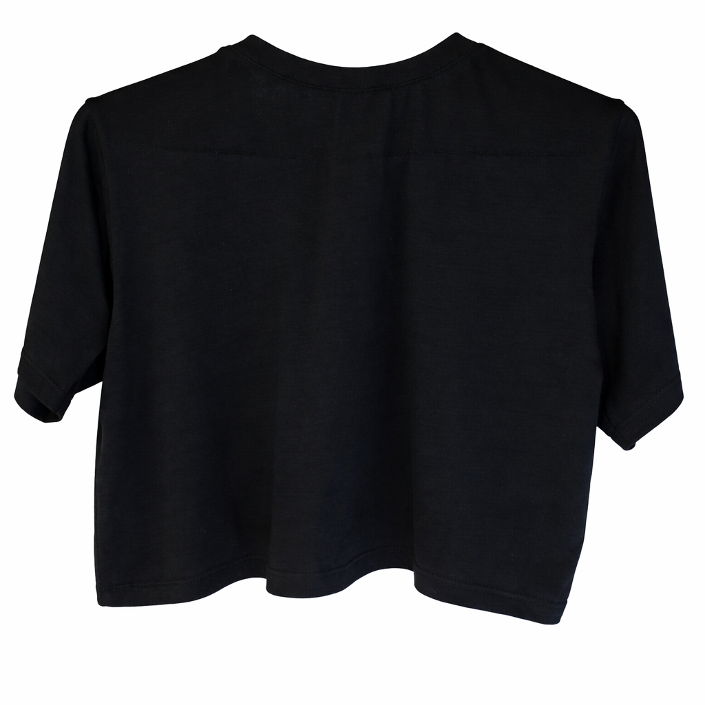 Crop Top Oversize LF Negra
