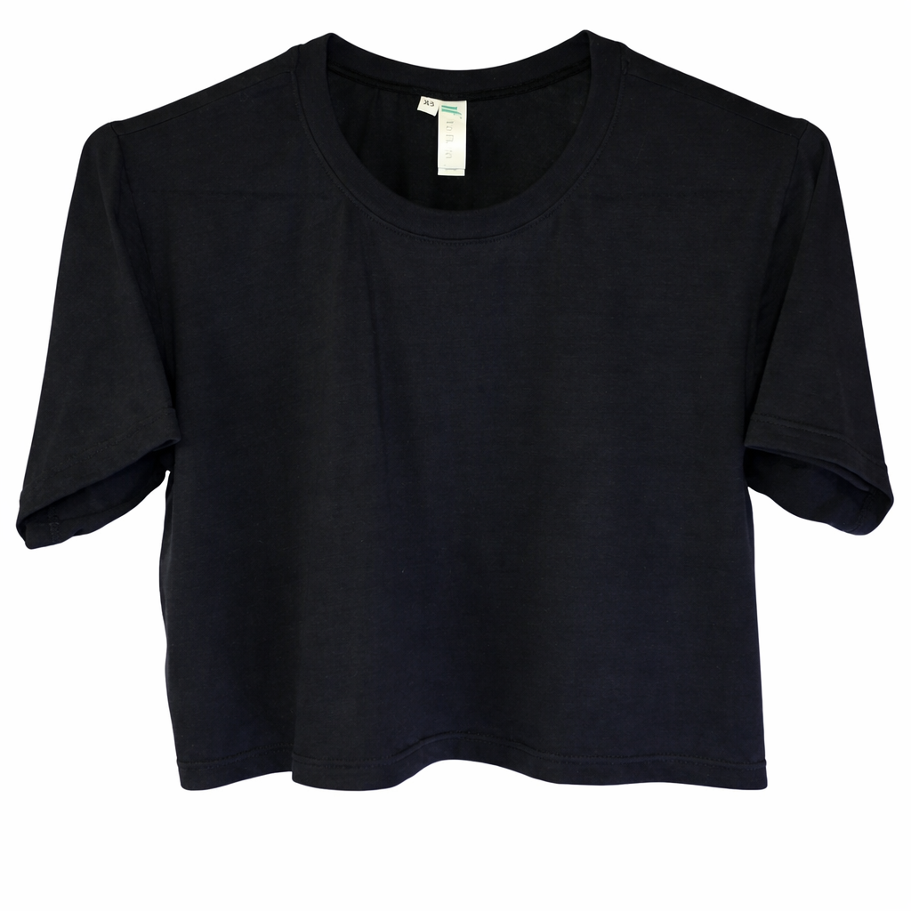 Crop Top Oversize LF Negra