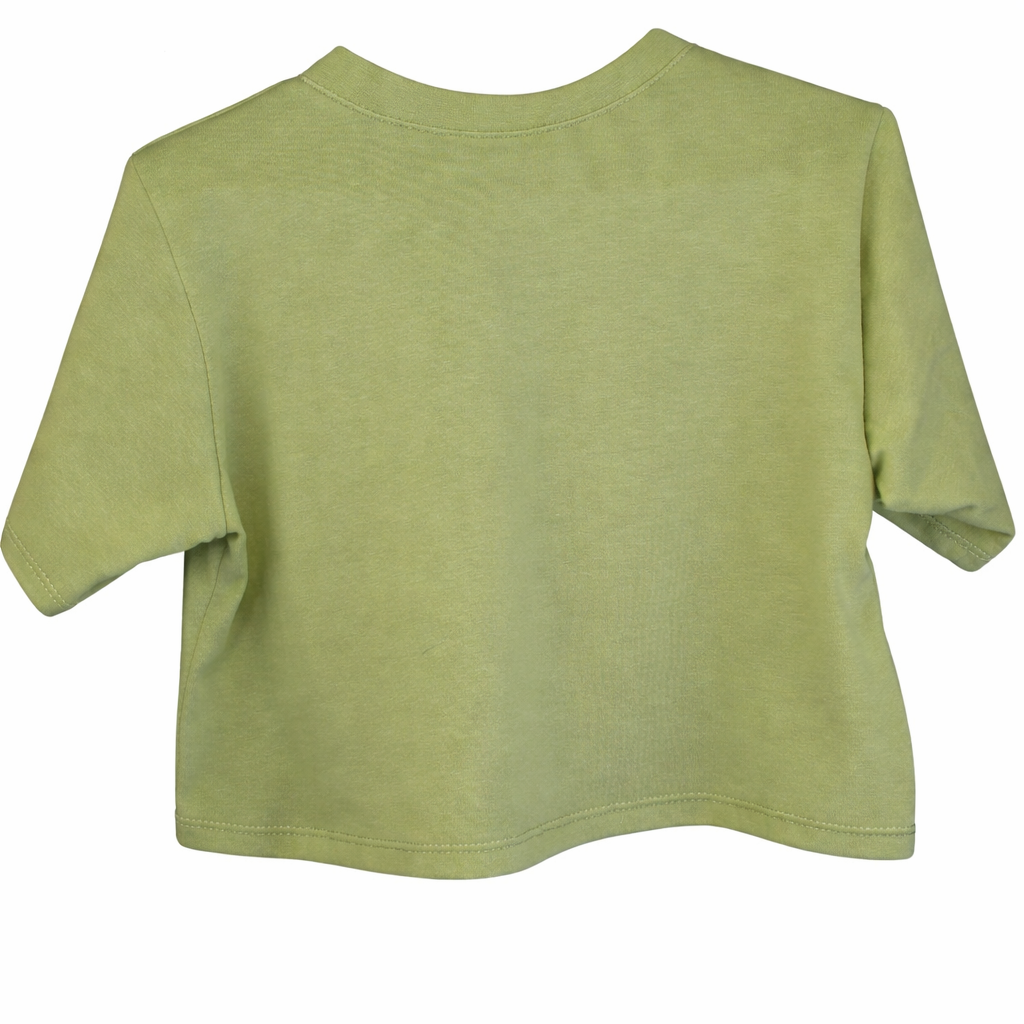 Crop Top Oversize Verde