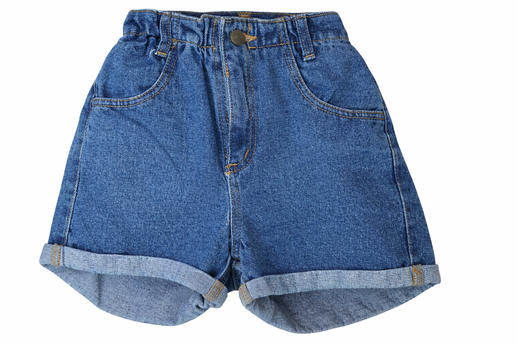 •  Short de mezclilla LF tono azul claro